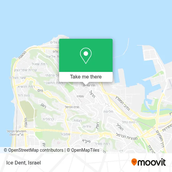 Ice Dent map
