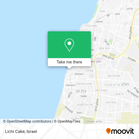Lichi Cake map