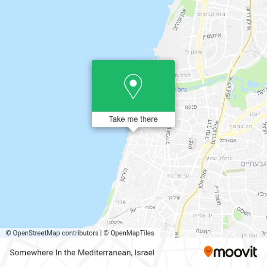 Somewhere In the Mediterranean map