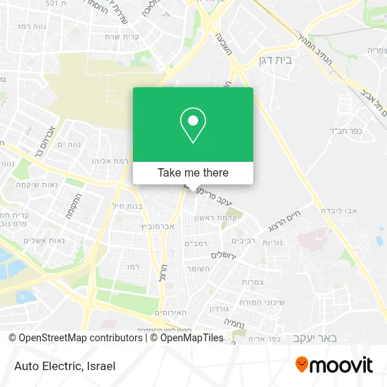 Auto Electric map