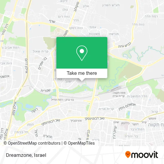 Dreamzone map