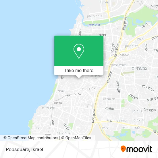 Popsquare map