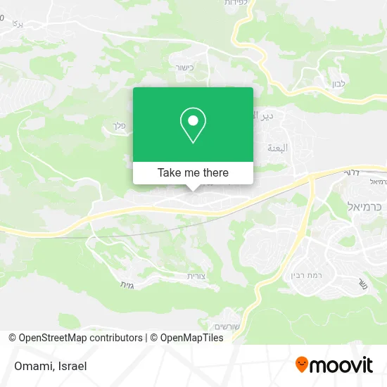 Omami map