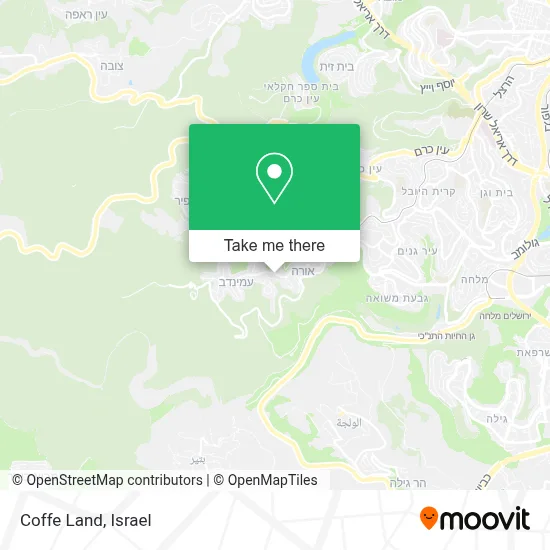Coffe Land map