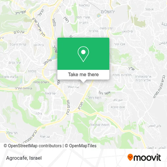 Agrocafe map