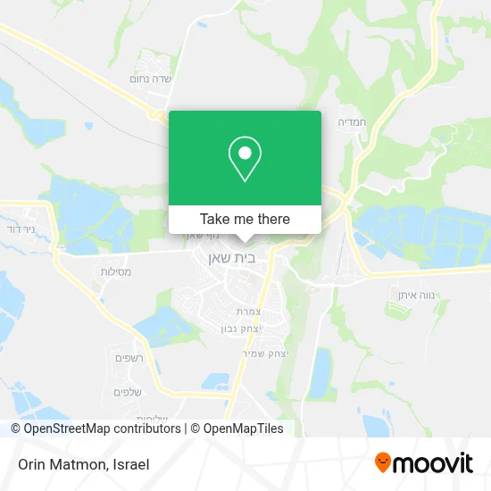 Orin Matmon map