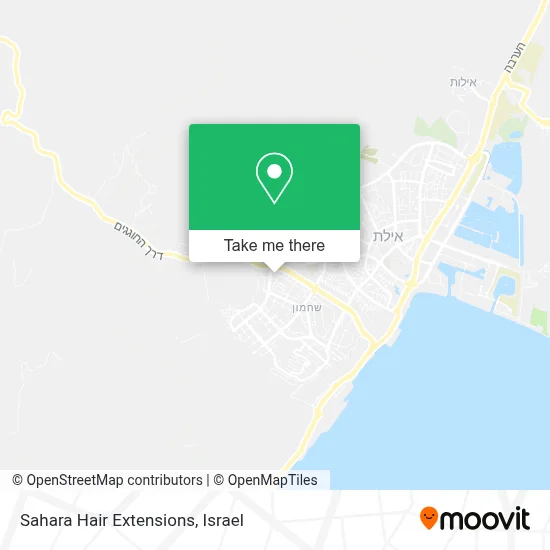 Sahara Hair Extensions map