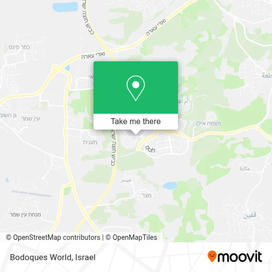 Bodoques World map