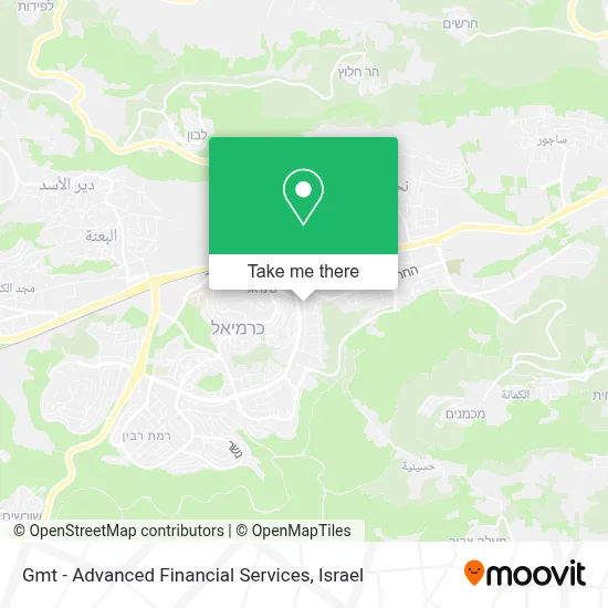 Gmt - Advanced Financial Services map