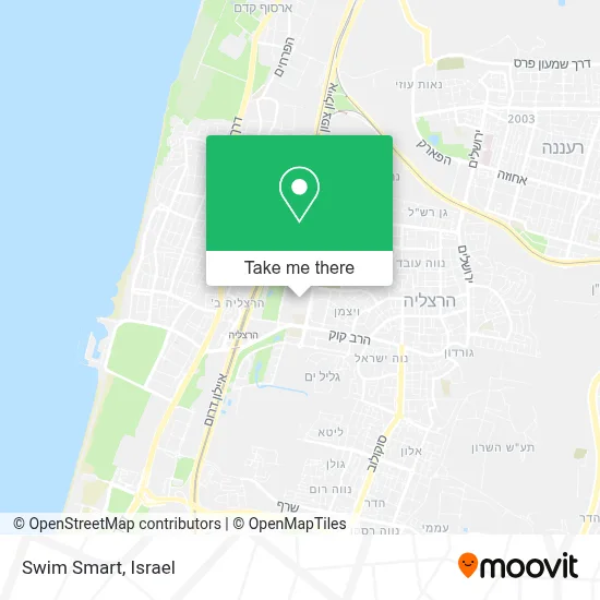 Swim Smart map