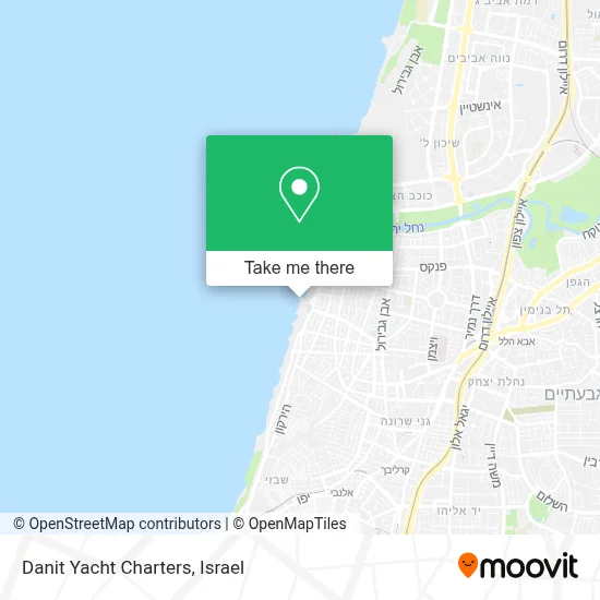 Danit Yacht Charters map