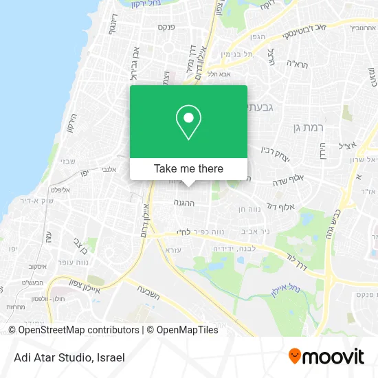 Adi Atar Studio map