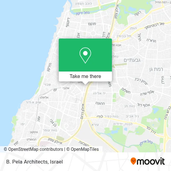 B. Pela Architects map
