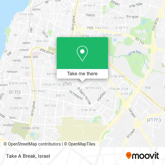Take A Break map