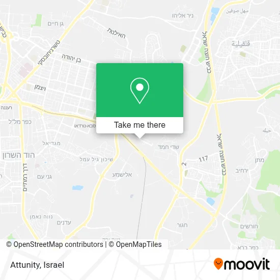 Attunity map