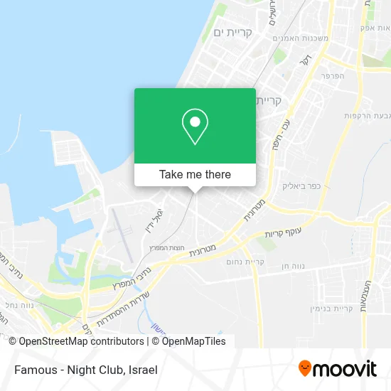 Famous - Night Club map