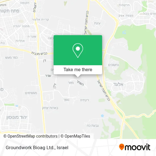 Groundwork Bioag Ltd. map