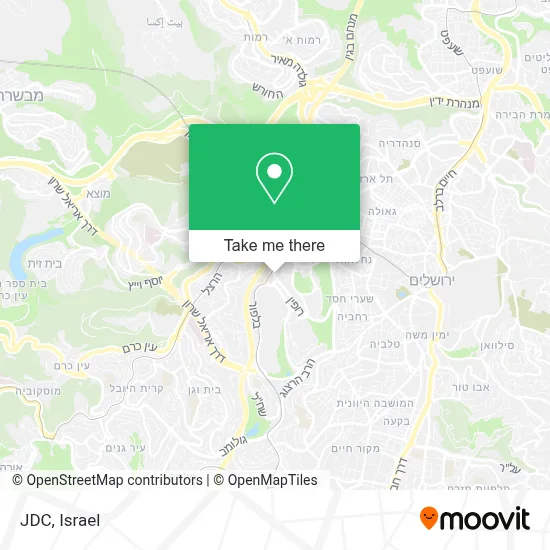 JDC map