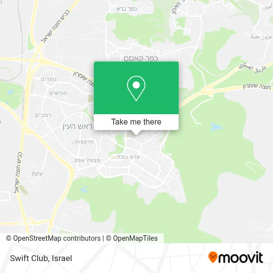 Swift Club map