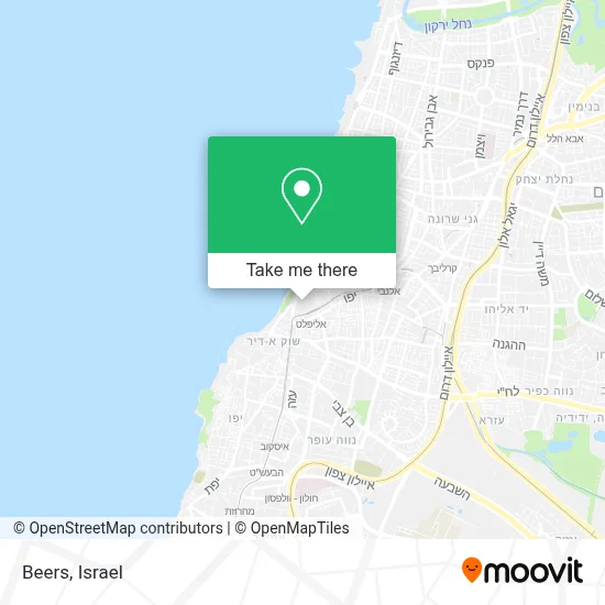 Beers map