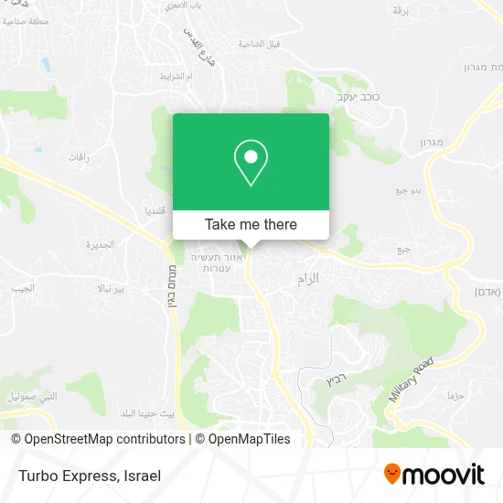 Turbo Express map