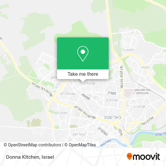 Donna Kitchen map