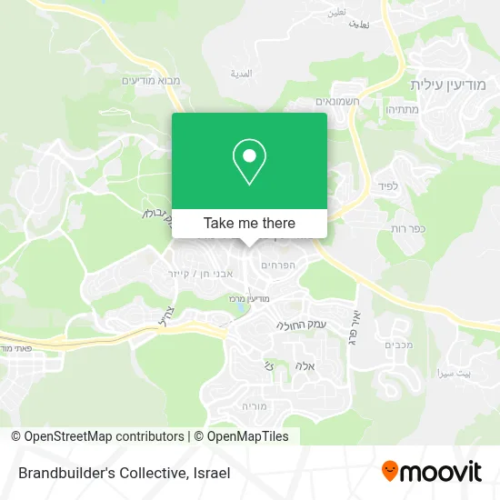 Brandbuilder's Collective map