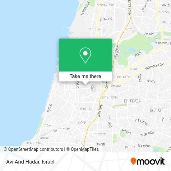Avi And Hadar map