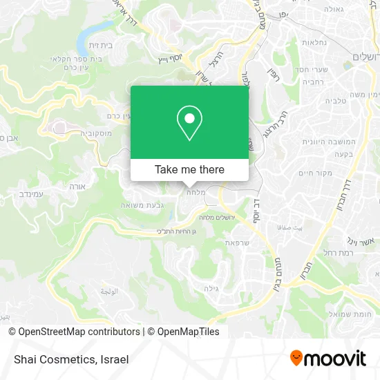 Shai Cosmetics map
