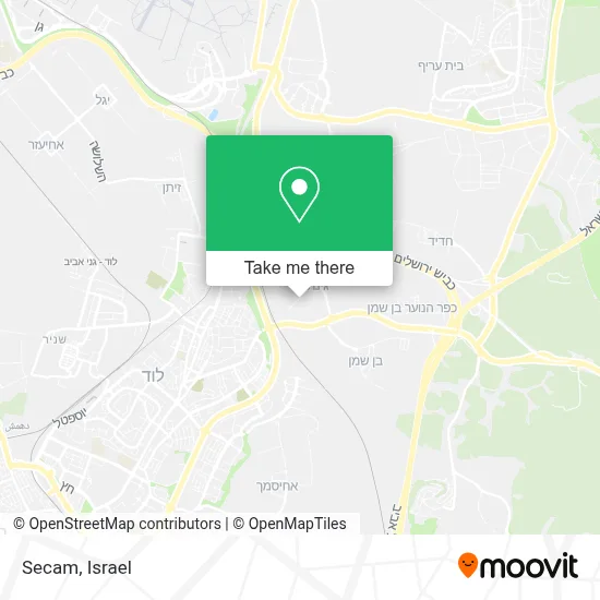 Secam map