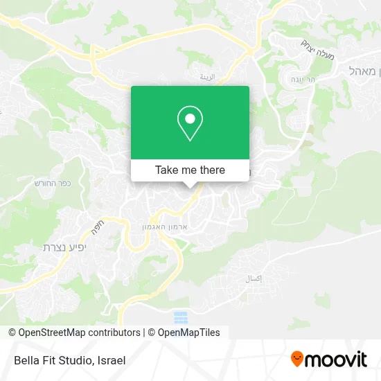 Bella Fit Studio map