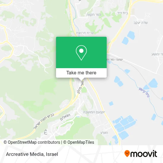 Arcreative Media map