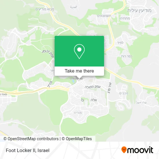 Foot Locker Il map