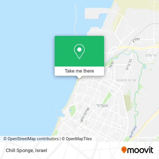 Chill Sponge map