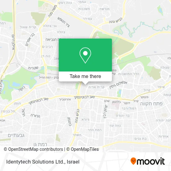 Identytech Solutions Ltd. map
