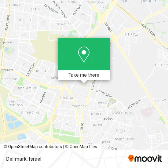 Delimark map