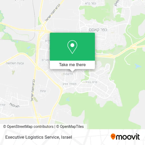 Executive Logistics Service map