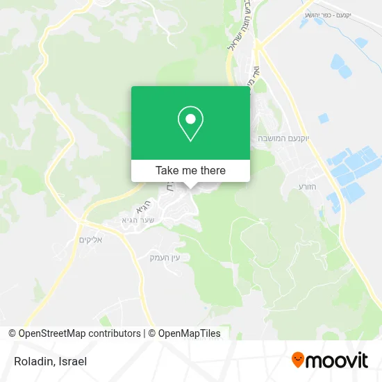 Roladin map