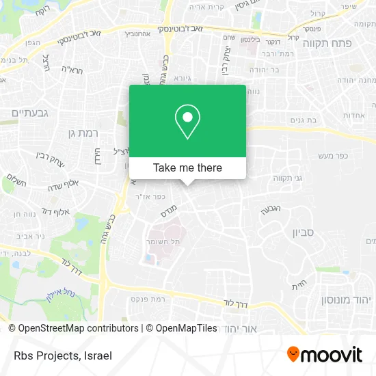 Rbs Projects map