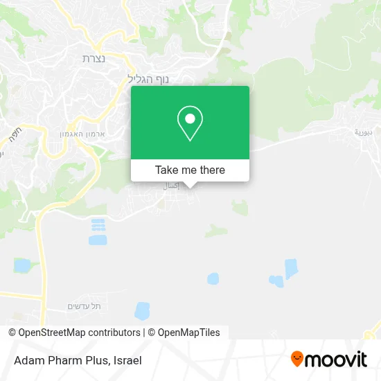 Adam Pharm Plus map