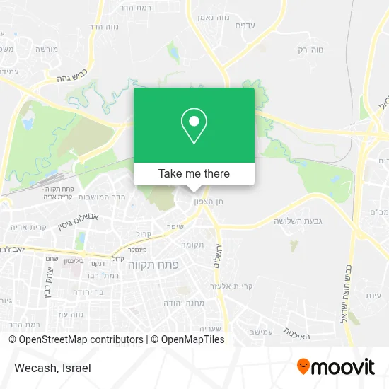Wecash map