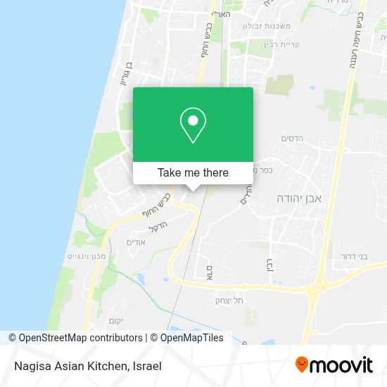 Nagisa Asian Kitchen map