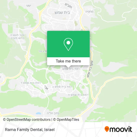 Rama Family Dental map