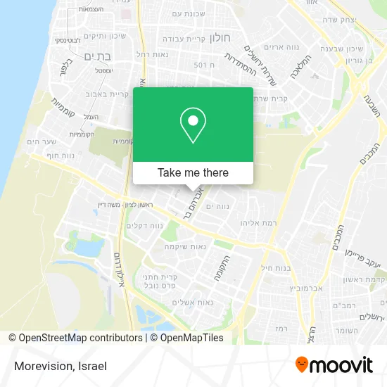 Morevision map