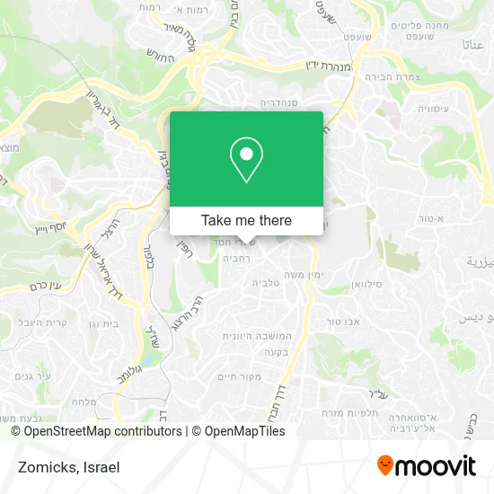 Zomicks map