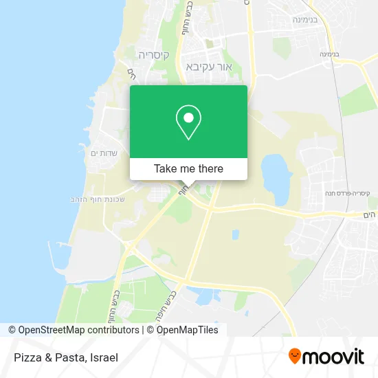 Pizza & Pasta map
