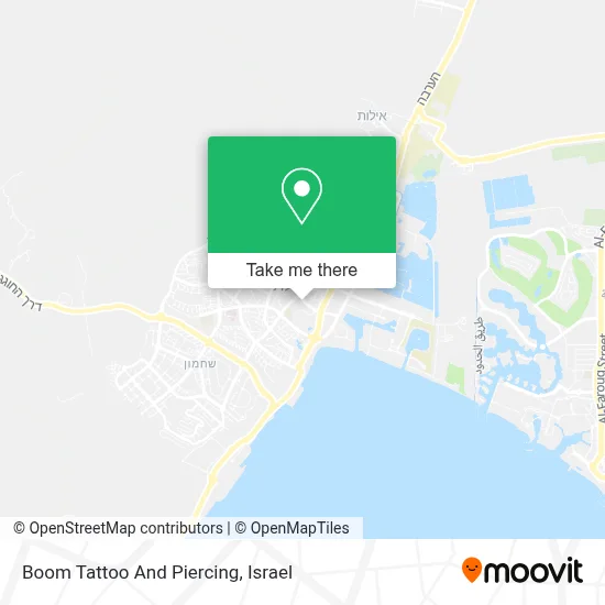 Boom Tattoo And Piercing map