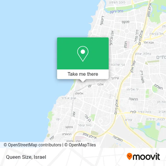 Queen Size map