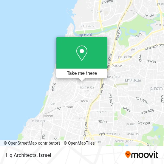Hq Architects map