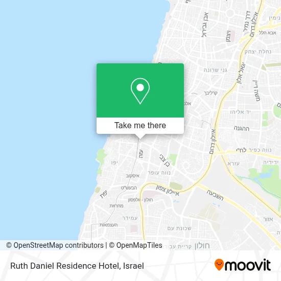 Ruth Daniel Residence Hotel map
